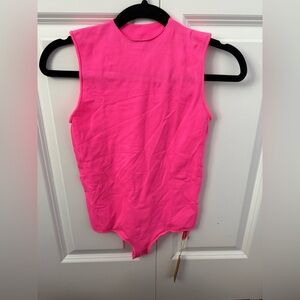 SKIMS Pink Bodysuit Top